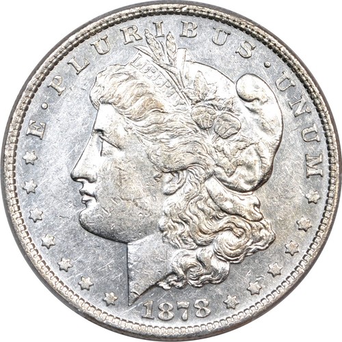 1878 8TF $1 VAM 14.8 Spiked Eye Morgan Dollar PCGS AU50