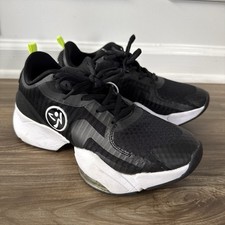 Zumba Air Stomp Remix A1F00183 Black Women's Sneakers 39 US 8