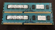 LOT OF 2 -- 8GB  (2x4GB)  SK Hynix 2Rx8 PC3-12800E Server RAM