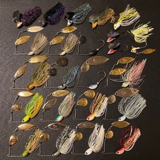 Noritz Spinnerbait, Flachatt, Pugspin, etc. 24 pieces, Deeper Range, Original