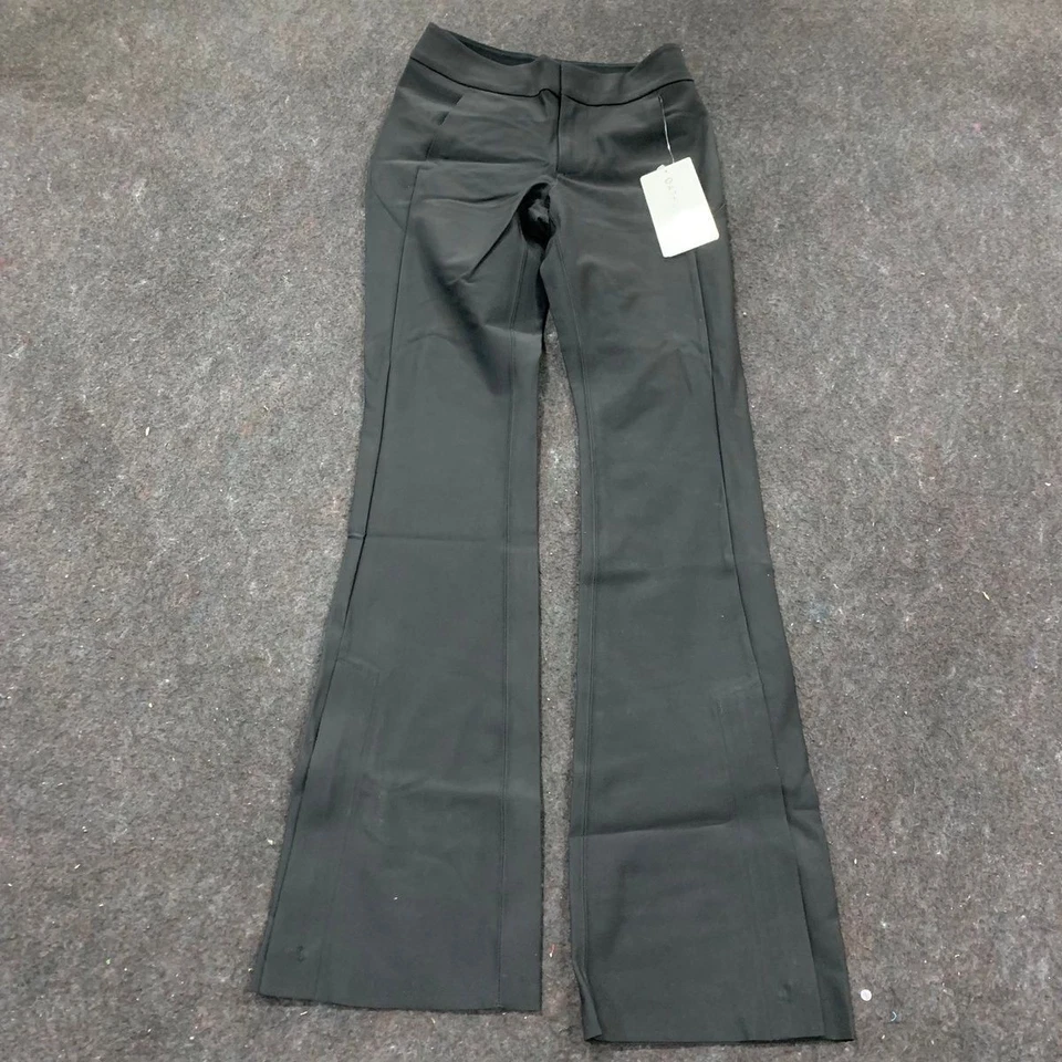 Pantalón acampanado ATHLETA Stellar para mujer talla US 0 negro