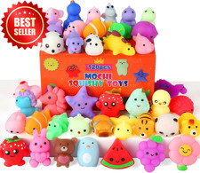 30 Pack Mochi Squishy Toys Animals Kawaii Party Favors Kids 4-12yr Stress Relief