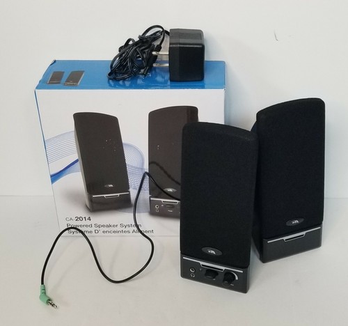 Cyber Acoustics CA-2014 Computer Speakers - Black - Picture 4 of 12