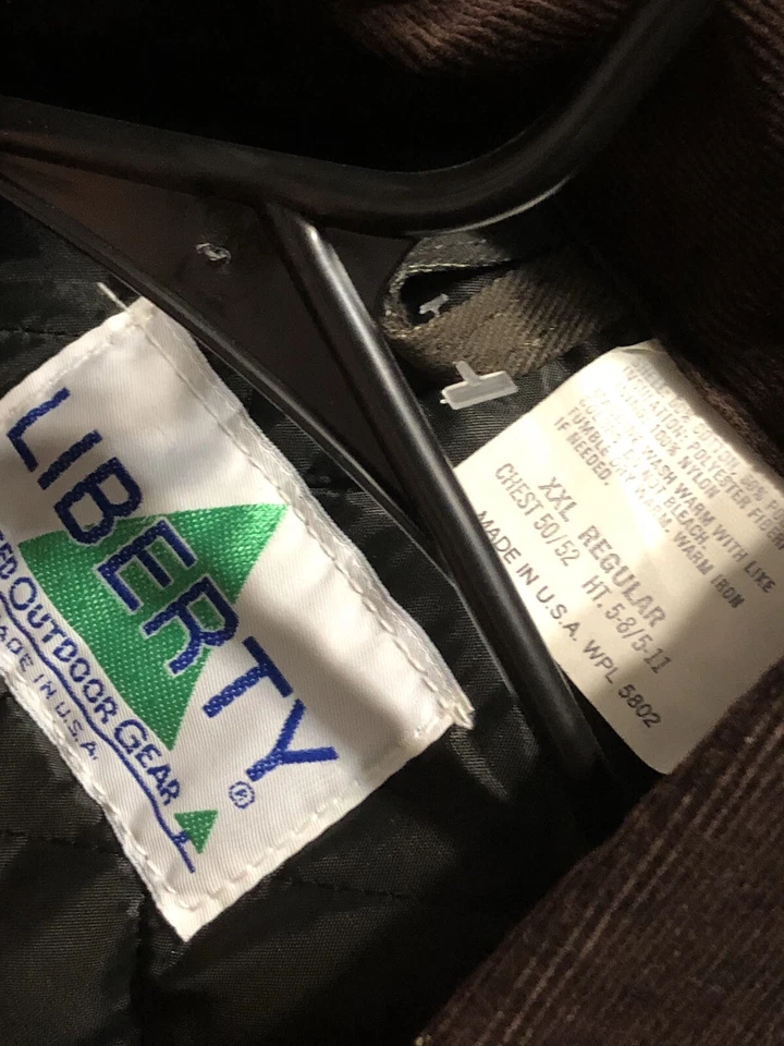 Vintage Usa Deadstock Coveralls Insulated Camo Nwt Size XXL Liberty - Image 4 of 4