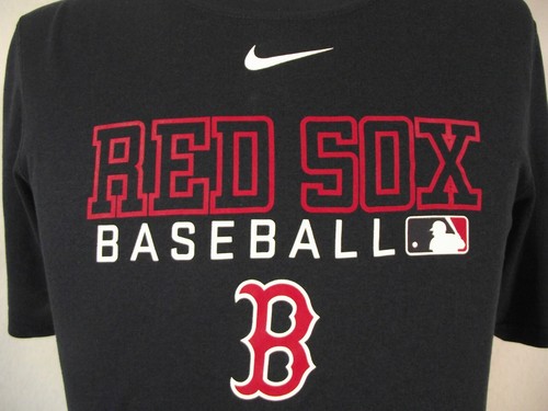 Nike Boston Red Sox Shirt adult men's small blue short sleeve MLB baseball - Picture 4 of 10