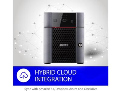 BUFFALO TeraStation TS3420DN0804 4-Bay NAS 8TB (4x2TB) with