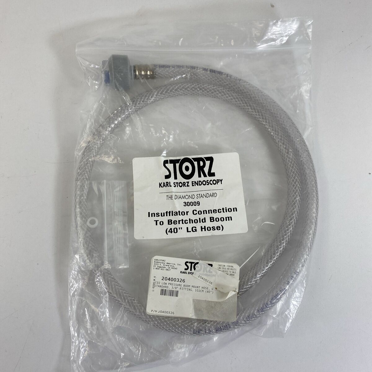 Karl Storz 20400326 Low Pressure CO2 Boom Mount Insufflator Karl Storz 20400326 Low Pressure CO2 Boom Mount Insufflator