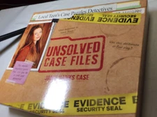 Collectible used  "Unsolved Case Files" game, papers & info need to play-T1408