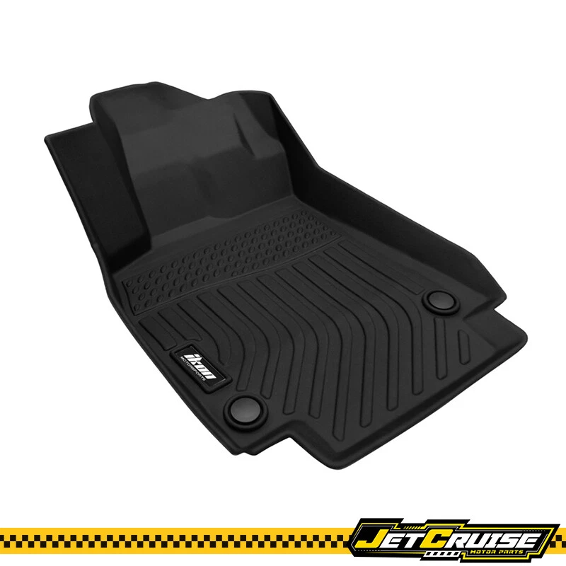 适用于 12-18 奥迪 A6 A7 Quattro RS7 S6 S7 全天候 3D 脚垫地毯 TPE 3 件 — 第 3/4 张图片