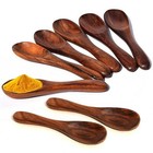 Handmade Wooden Spoon for Tea, Coffee, Sugar & Spices, Set of 24 (4 Inch)