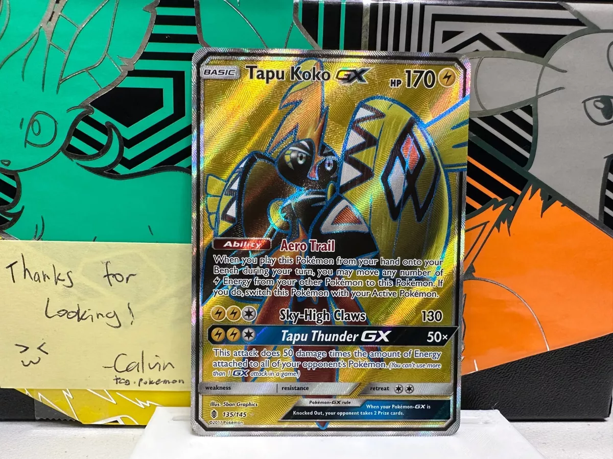 Tapu Koko GX (Full) 135/145, Guardians Rising