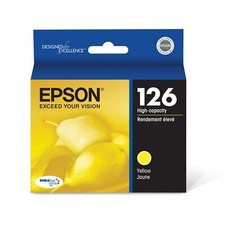 Epson 126 Yellow T1264 DURABrite Ultra Ink Cartridge Sealed