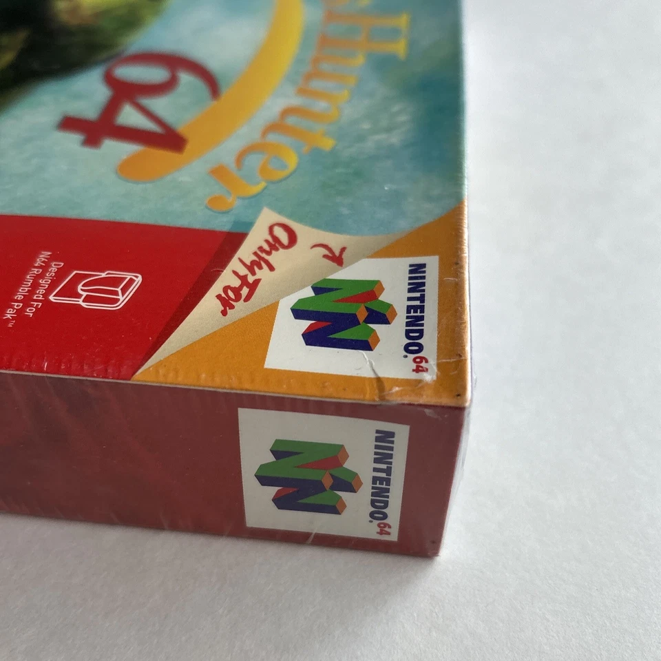 NEW In-Fisherman Bass Hunter basshunter Nintendo 64 N64 Factory Sealed Box NIB - Image 4 of 4