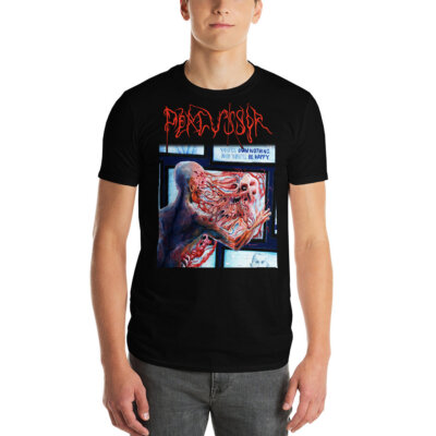 PERCUSSOR Gaslight Mania Black T-Shirt NEW! Deicide Morbid Angel Slayer Sodom