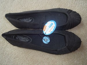 seychelles black flats