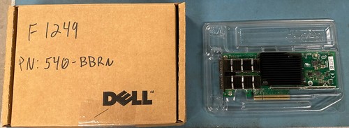 Intel XL710 Dual Port 40G QSFP+ Converged Network Adapter Low Profile PCIe Card - Picture 1 of 3