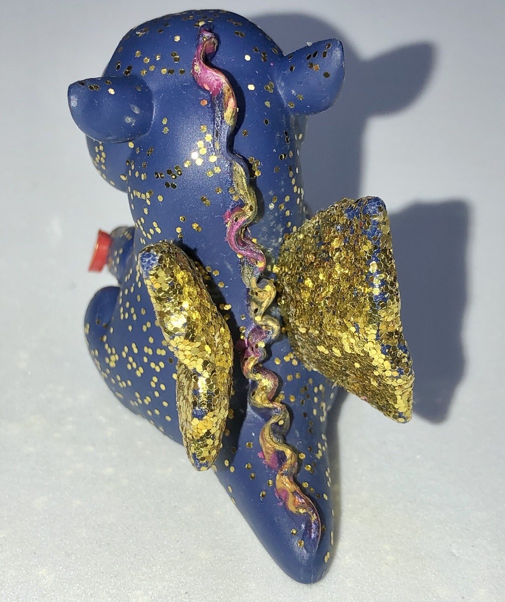 【希少】BOCS TEGANAU テディベア JESSE NO.3 TY Beanie Boos Mini Boo SAFFIRE Blue Dragon Chaser Series 3