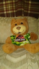 Jurassic Park Universal Studios Teddy Bear Plush Stuffed Animal Dinosaur Army...