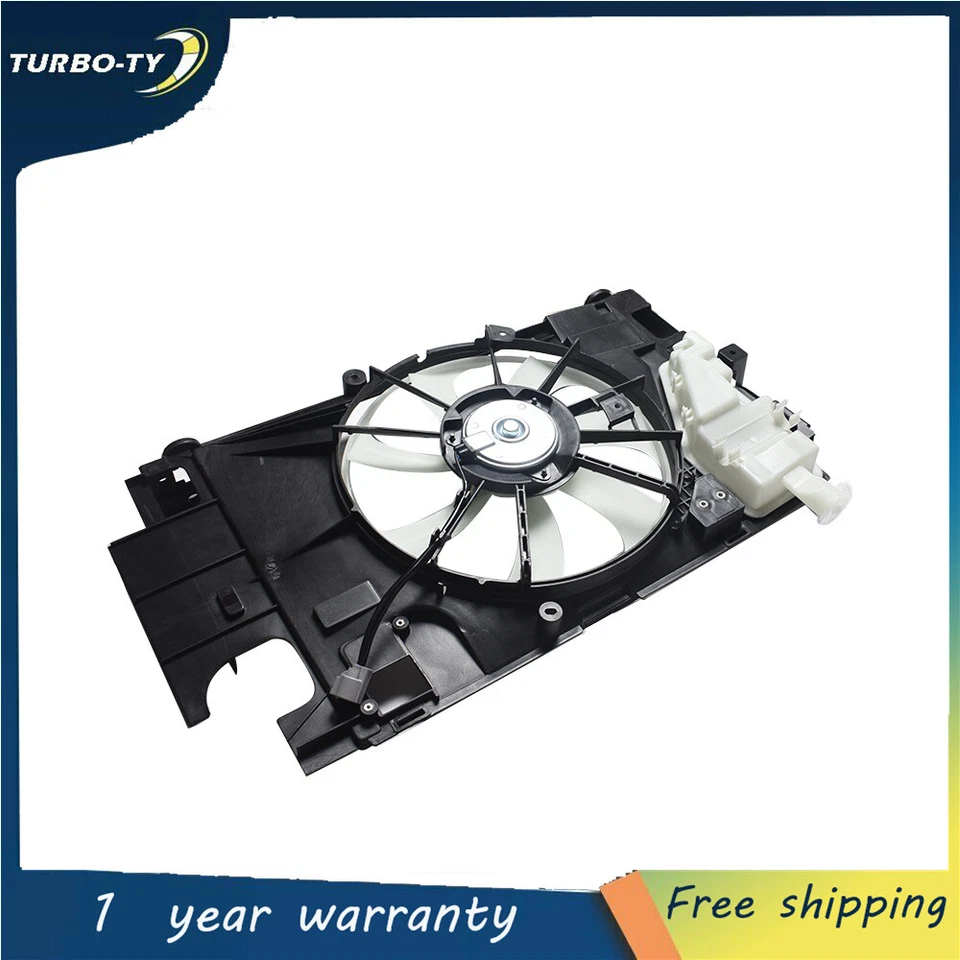 2012 2013 2014 2015 For Toyota Prius C 1.5L Engine Radiator Cooling Fan Assembly - Image 4 of 4