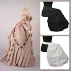 Baroque Cage Frame Petticoat Vintage Punk Half Bustle Victorian Skirt Pannier