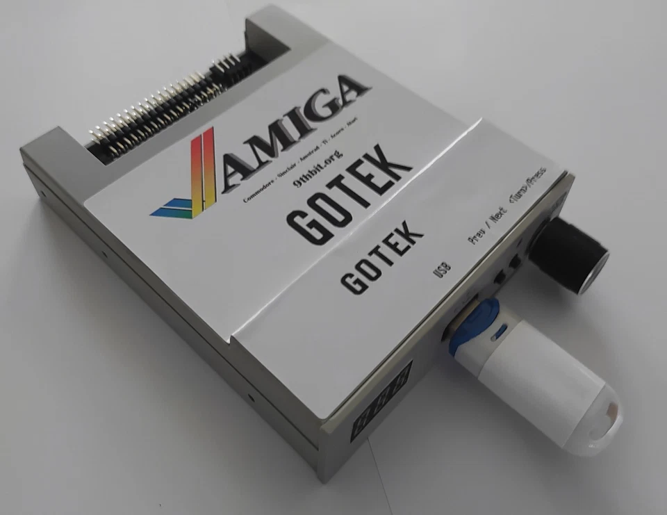 Amiga Gotek Flash Floppy - Customise your Drive Screen Rotary 32GB USB v3.43 - Image 2 of 4