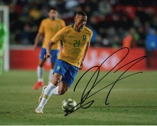 Brazil Richarlison Autographed Signed 8x10 EPL Photo COA #7