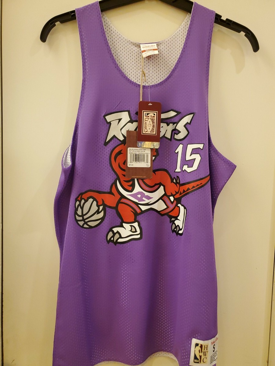 Mitchell & Ness V. Carter Raptors Reversible Practice Jersey | eBay 