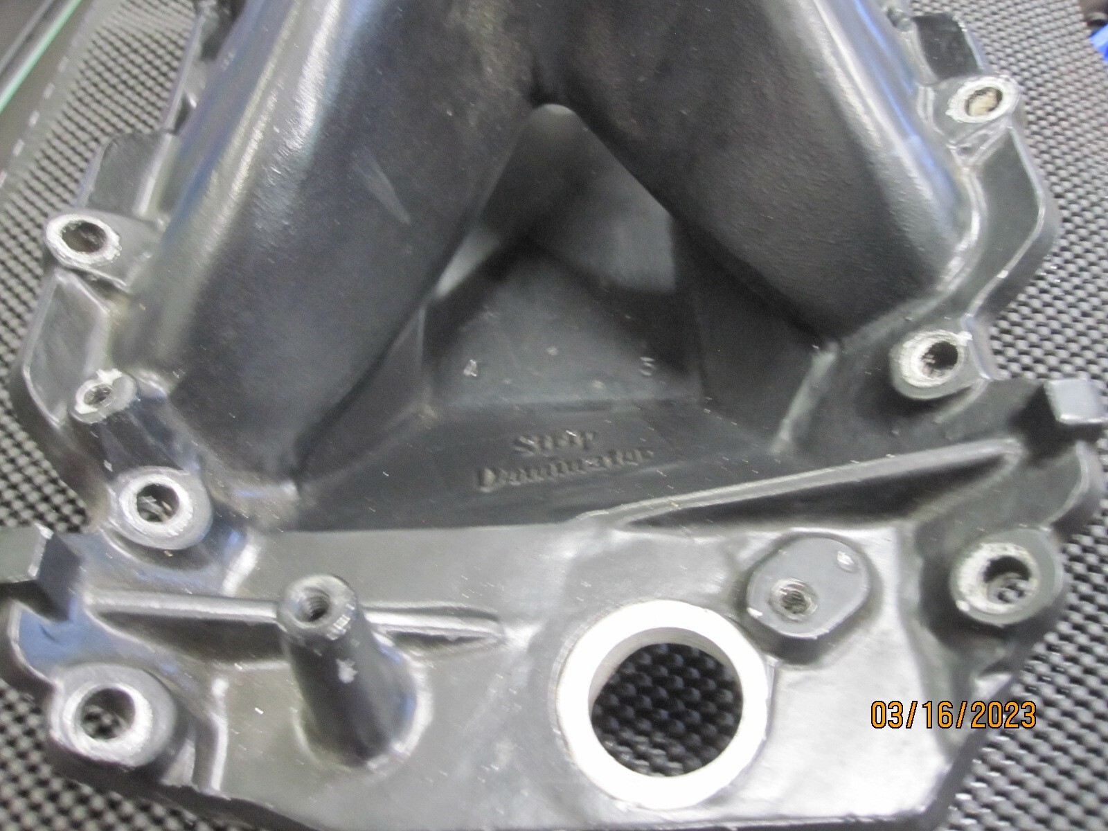 Holley O port intake manifold 396454 BBC eBay