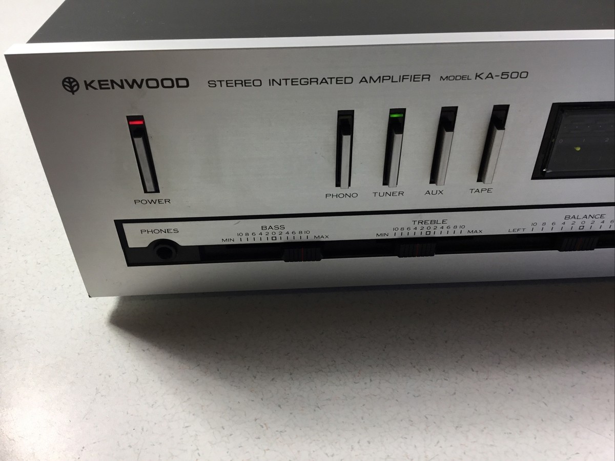 アンプ KENWOOD KAF-S500 SW-508ES 2025年最新】kaf-s500の人気アイテム - メルカリ