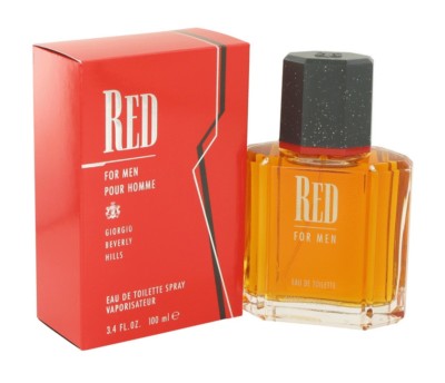 Red Giorgio Beverly Hills Men 3.4 oz 100 ml Eau De Toilette Spray Nib Sealed