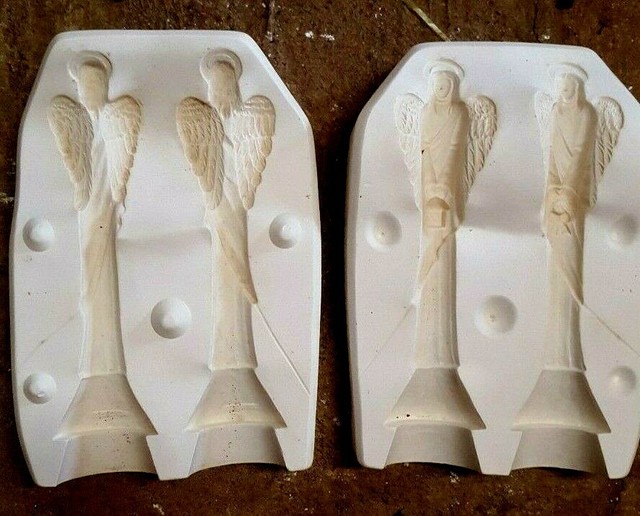 ceramic mold , 7.5 inch angels eBay