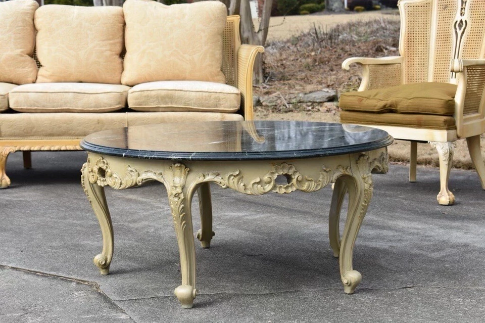 Muebles de salón antiguos provinciales franceses vintage Foto 2 de 4