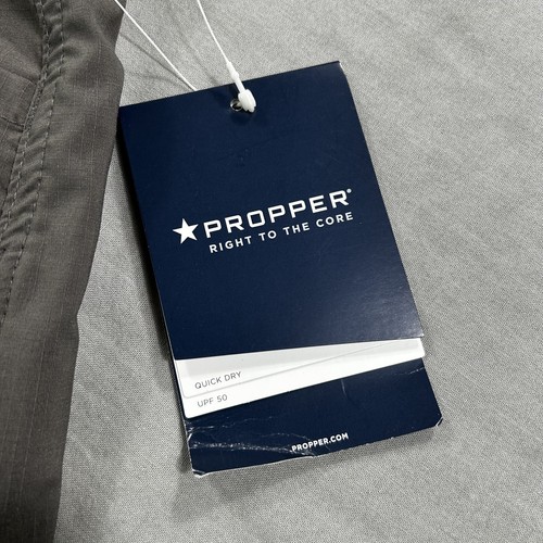 NEW Propper Pants Mens 30x32 Alloy Gray Cargo Summerweight Tactical Stretch - Picture 6 of 14