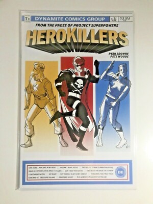 BAM BOX EXCLUSIVE DYNAMICS COMIC HERO KILLERS COMIC BOOK BRAND NEW 
