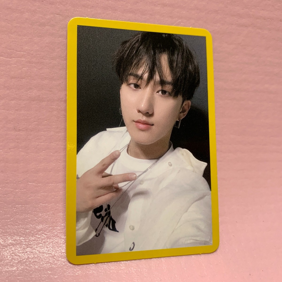 STRAY KIDS CHANGBIN Official QR PHOTOCARD Clé 2:Yellow Wood