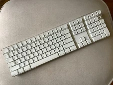 Vintage OEM Genuine Apple A1016 Wireless Bluetooth Keyboard TESTED MISSING 1 Key