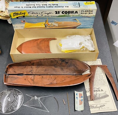 Chris Craft Cobra大きな模型キットクラシックボートラジコン化材料 Amazon.com: Chris Craft Cobra Boat Kit 27