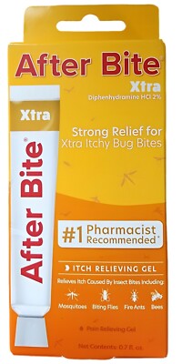 After Bite Xtra Gel Wasp, Fire Ant, Mosquitoes, Flies, etc 0.70 oz /
