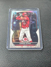 2023 Bowman Draft Chrome Connor Burns 1st Bowman Refractor Reds