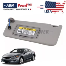 For Honda Accord 2008-2012 Left Driver Side Sun Visor W/Light 83280TA5A51ZA