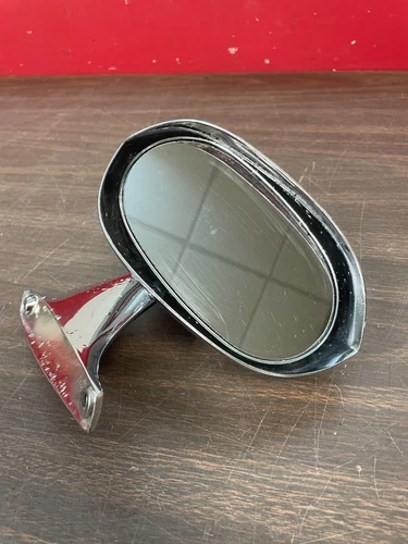 ORIGINAL 1973 1974 MOPAR B BODY CHARGER ROADRUNNER RH CHROME SPORT MIRROR 724