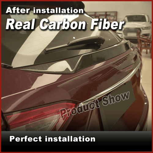 Carbon Mitte Spoiler Heckspoiler Abrisskante Lippe für Maserati Levante 2016-19 - Picture 5 of 11