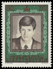 LIECHTENSTEIN 885b - Royal Family "Prince Alois" (pb53218)