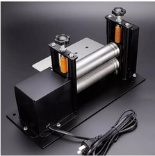 Small leather drawing machine manual gluing machine leather pressing machine1