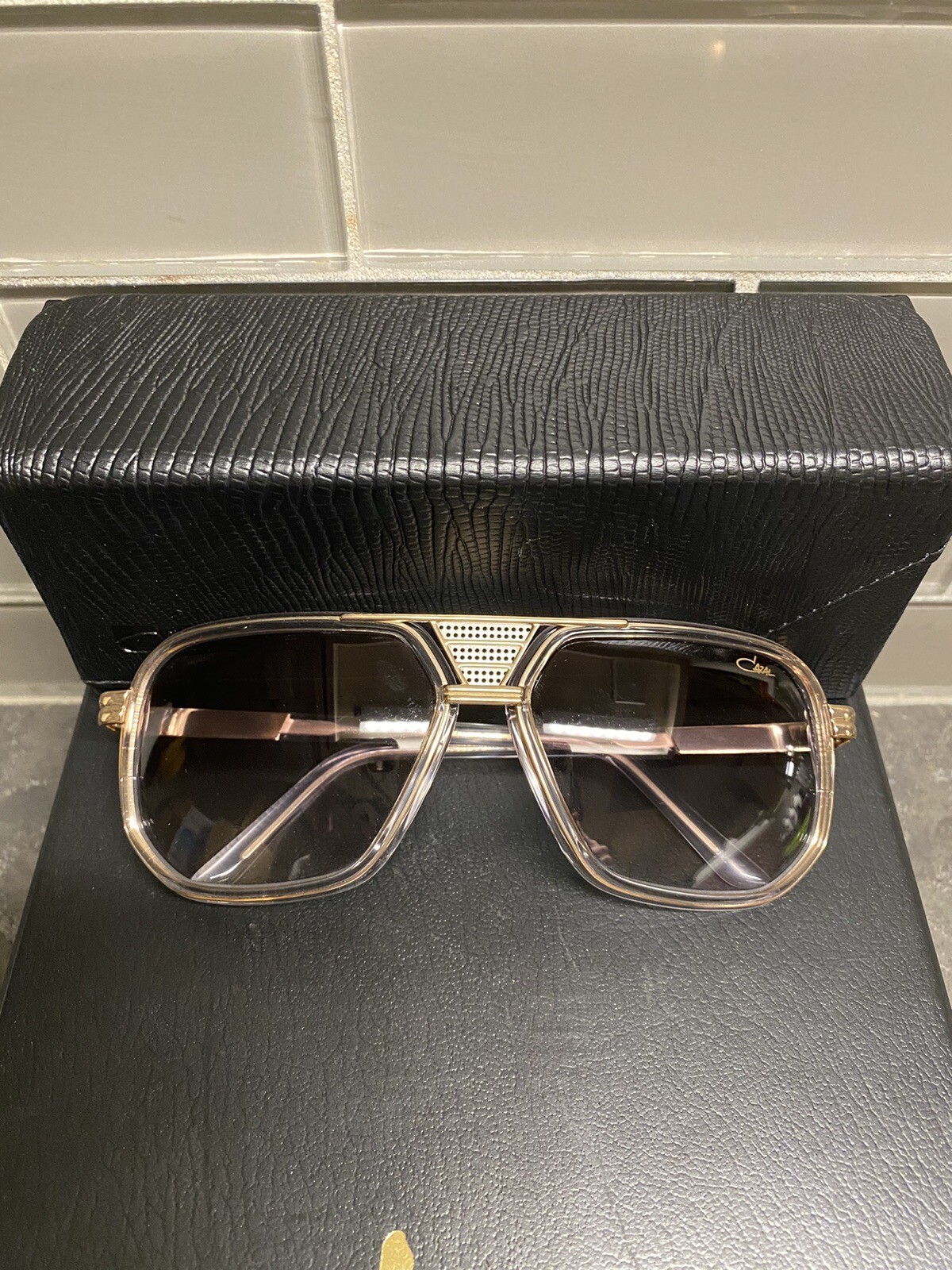 CAZAL Legends 666 61/16/140mm Aviator Sunglasses Color 003 image 2