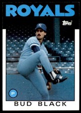 1986 Topps - Bud Black #697 Kansas City Royals Baseball Card