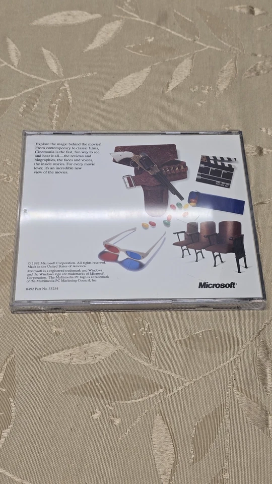 Microsoft Cinemania Interactive Movie Guide CD ROM PC Multimedia Windows - Image 2 of 4