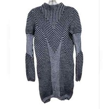 ASOS Women's Black and White Mini Sweater Dress Sz 0