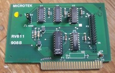 RARE Apple MicroTek Printer Interface Card for II, II , IIe