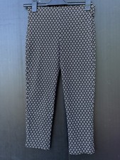 NWOT M CO PETITE UK 8-10 Stretch Viscose/Nylon Cropped Leggings 26"